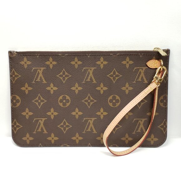 Louis Vuitton Neverfull Wristlet Clutch Monogram White Lux-360-090225 - Picture 2 of 12